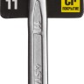 Ключ STAYER PROFI гаечный комбинированный, Cr-V сталь, хромированный, 11мм