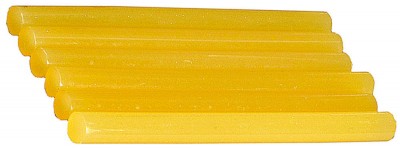 Стержни STAYER MASTER для клеевых (термоклеящих) пистолетов, цвет желтый по бумаге и дереву, 11х200мм, 6шт