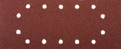 Лист шлифовальный ЗУБР МАСТЕР универсальный на зажимах, 14 отверстий по периметру, для ПШМ, Р40, 115х280мм, 5шт