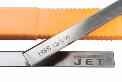 Строгальный нож HSS 18%W (аналог Р18) 410x25x3мм (1 шт.) для JPT-410, JPM-400D, JWP-16 OS
