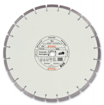 Алмазный диск Бетон,АрмБетон 400 мм D-В20	