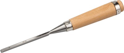 Стамеска-долото ЗУБР ЭКСПЕРТ с деревянной ручкой, хромованадиевая, 8мм