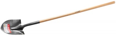 Лопата ЗУБР МАСТЕР ЗАВИДОВО штыковая, деревянный черенок из дуба, 290х210x1500мм