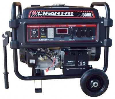 Бензиновый генератор Lifan S-pro 5500