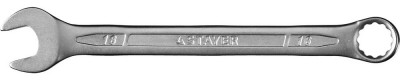 Ключ STAYER PROFI гаечный комбинированный, Cr-V сталь, хромированный, 16мм