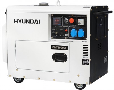 Дизельный генератор Hyundai DHY-8000SE