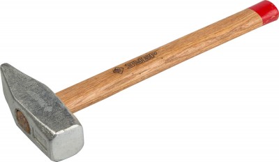 Молоток ЗУБР МАСТЕР кованый оцинкованный с деревянной рукояткой, 2,0кг