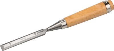 Стамеска-долото ЗУБР ЭКСПЕРТ с деревянной ручкой, хромованадиевая, 16мм