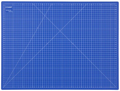 Коврик ЗУБР ЭКСПЕРТ, непрорезаемый, 3мм, цвет синий, 600х450 мм