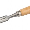 Стамеска-долото ЗУБР ЭКСПЕРТ с деревянной ручкой, хромованадиевая, 22мм