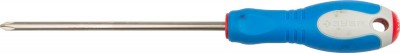 Отвертка ЗУБР ПРОФИ, Cr-V сталь, трехкомпонентная рукоятка, цветовая индикация типа шлица, PH №2, 150мм