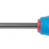 Отвертка ЗУБР ПРОФИ, Cr-V сталь, трехкомпонентная рукоятка, цветовая индикация типа шлица, PH №3, 150мм