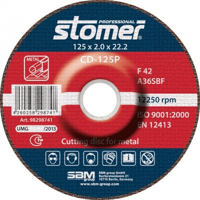Диск отрезной STOMER CD-125P