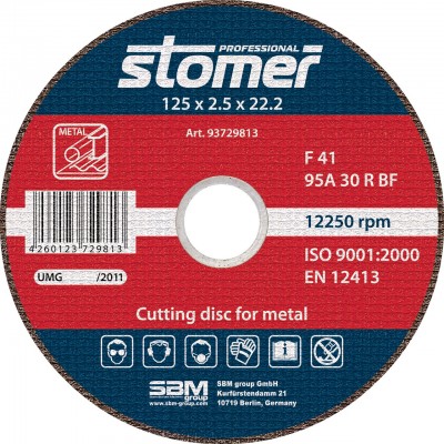 Диск отрезной STOMER CD-125