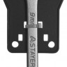 Ключ STAYER MASTER гаечный комбинированный, хромированный, 9мм