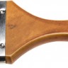 Кисть плоская ЗУБР АКВА-МАСТЕР, искусственная щетина, деревянная ручка, 63мм
