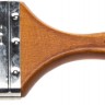 Кисть плоская ЗУБР АКВА-МАСТЕР, искусственная щетина, деревянная ручка, 75мм