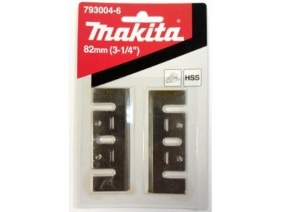 Ножи твердосплавные 2 шт. для электрорубанков 1902 и 1932 (82 мм) Makita 793004-6