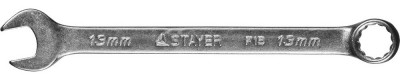 Ключ STAYER MASTER гаечный комбинированный, хромированный, 13мм