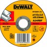 Диск отрезной (115х22.2х2.5 мм; прямой) Dewalt DT 3400