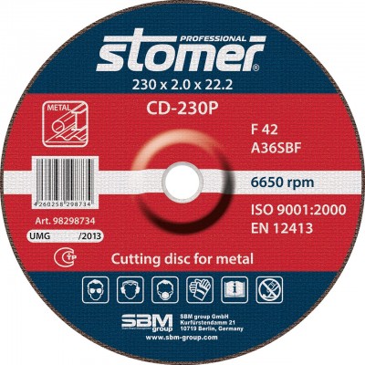 Диск отрезной STOMER CD-230P