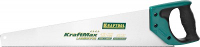 Ножовка для быстрого реза (пила) KRAFTOOLKraftMax 13 TPI, 500 мм, для ламинированных деревянных панелей и пластиковых панелей, подоконников и труб
